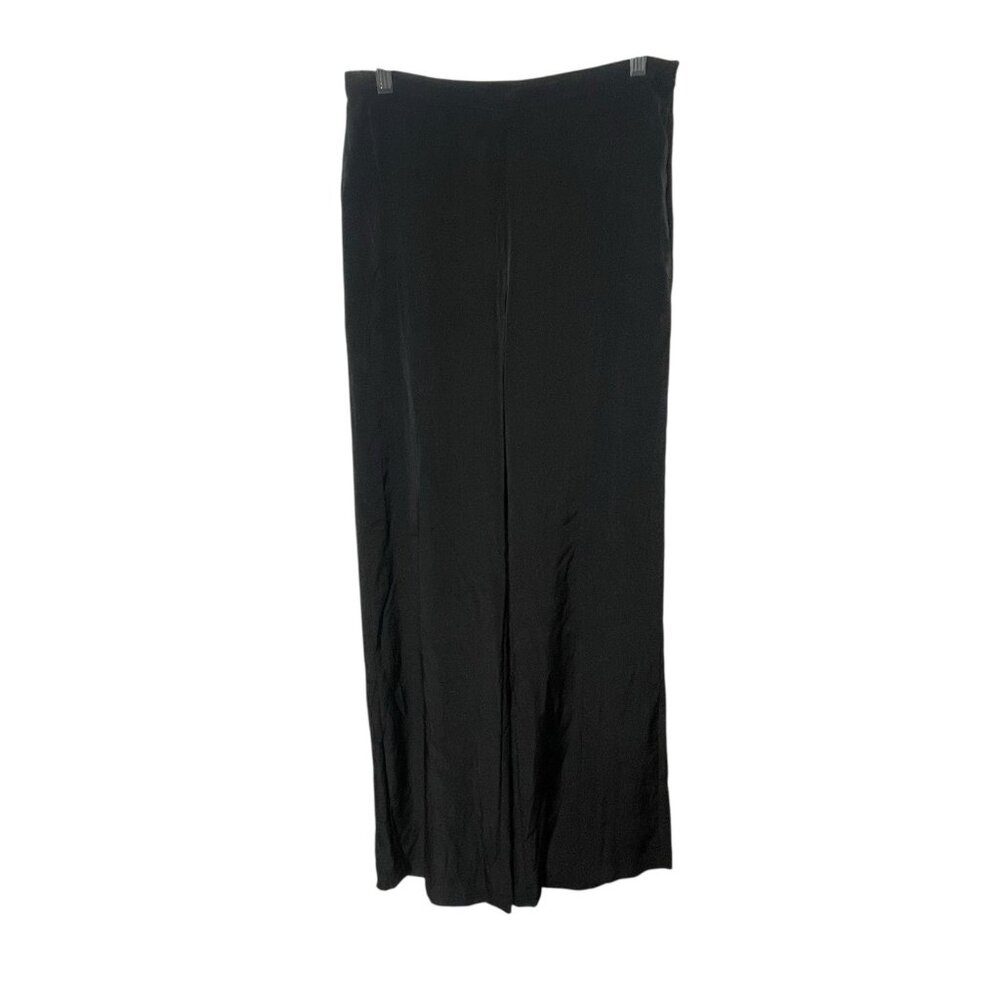 UNITED COLORS OF BENETTON Trousers Women’s EUR 42 W29 Black Side Zip New